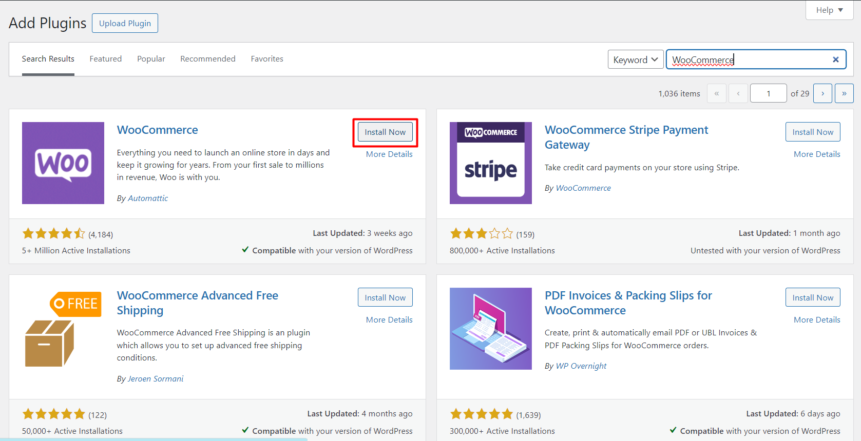 how to Activate WooCommerce plugin 