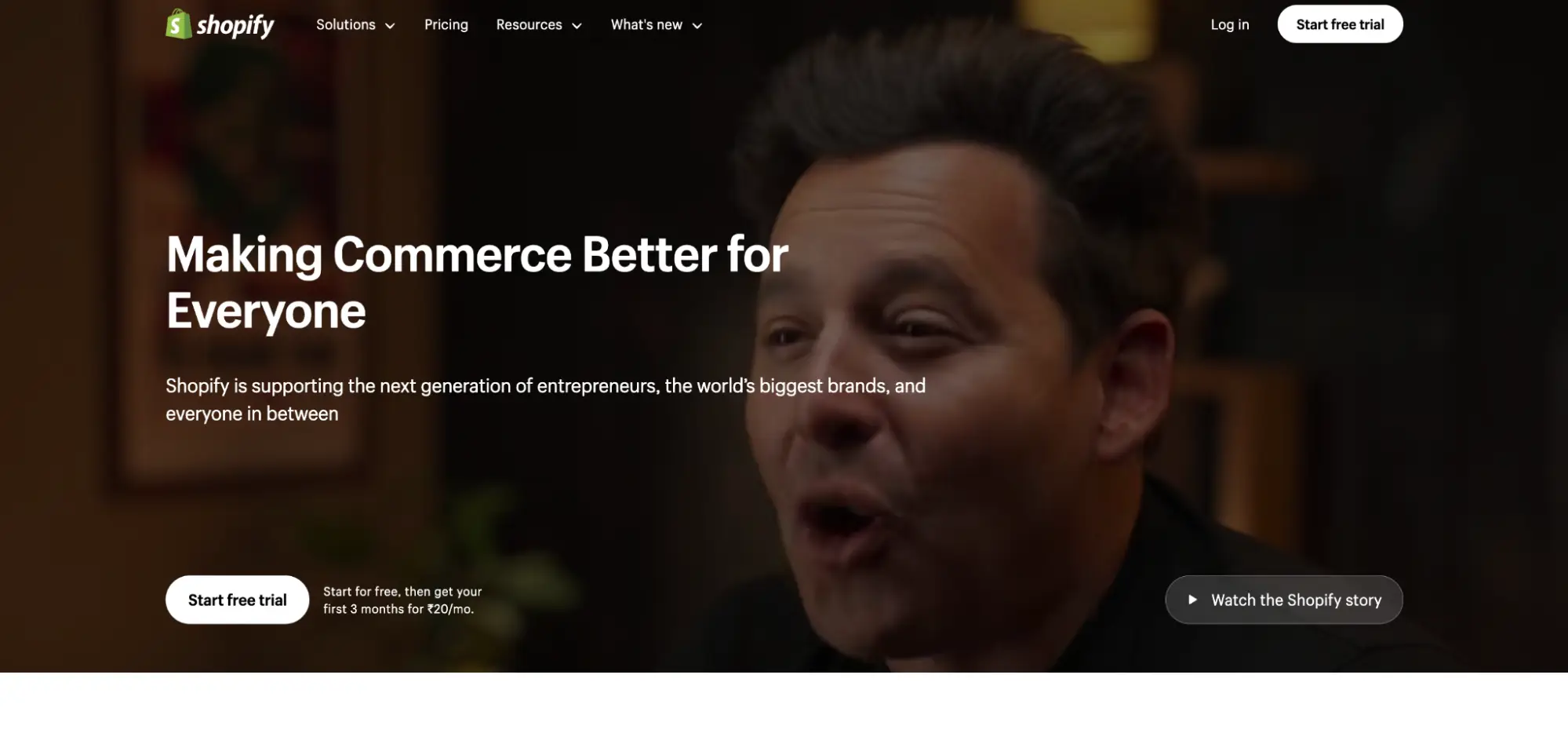 Shopify's user-friendly interface aids online merchants in scaling their business