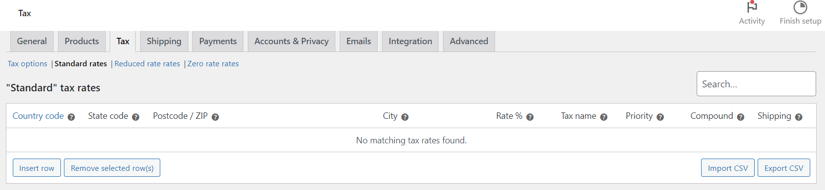 How to set up WooCommerce tax settings