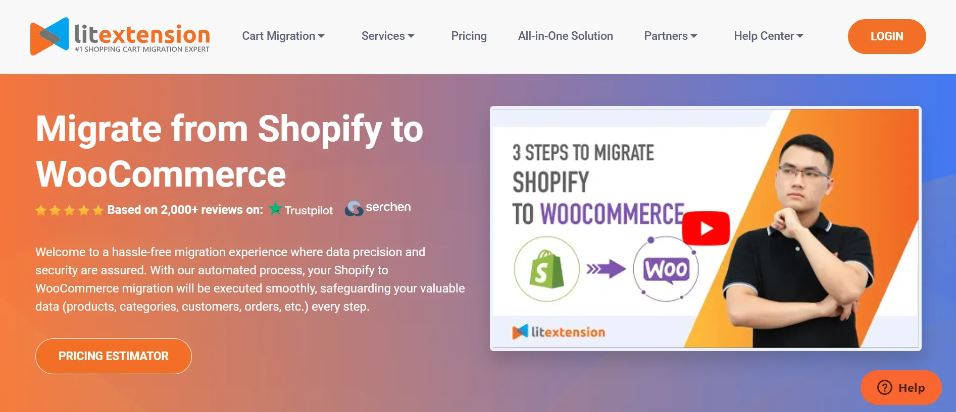 Shopify to WooCommerce with LitExtension