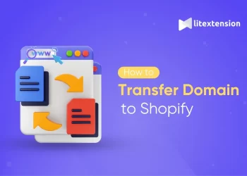 Transfer domain to Shopify