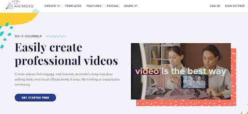 Create personalized videos with Animoto