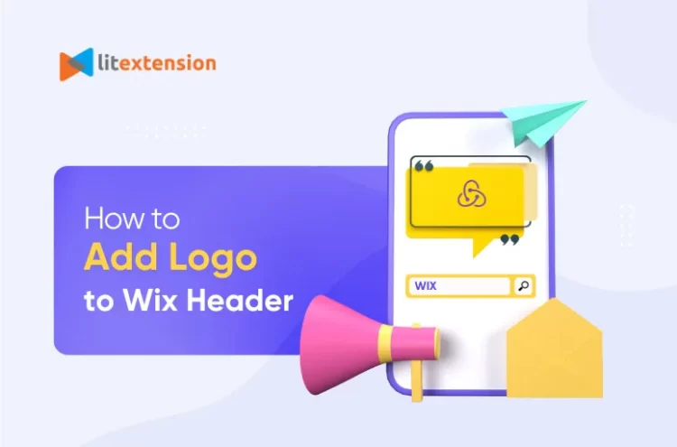 How to add logo to Wix header