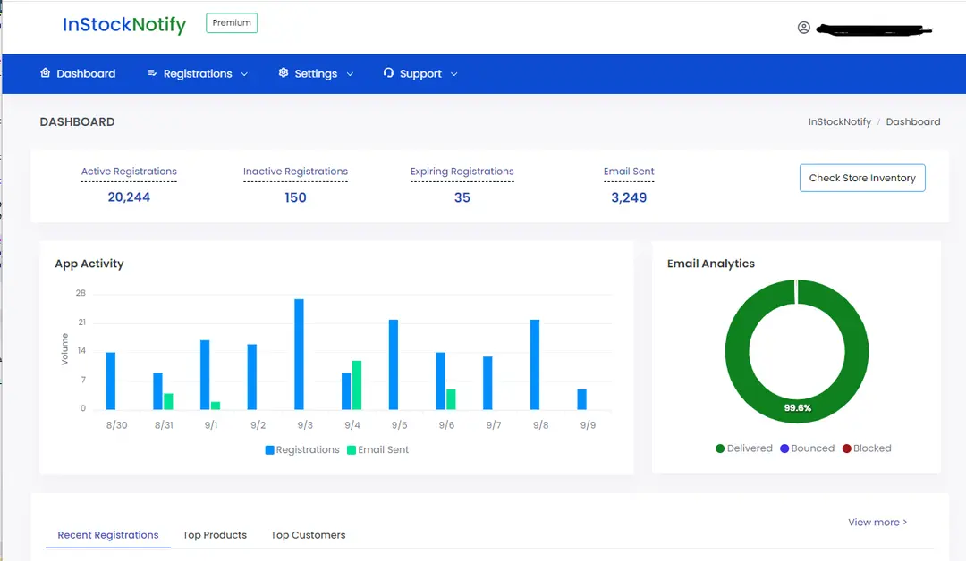 InStockNotify BigCommerce app