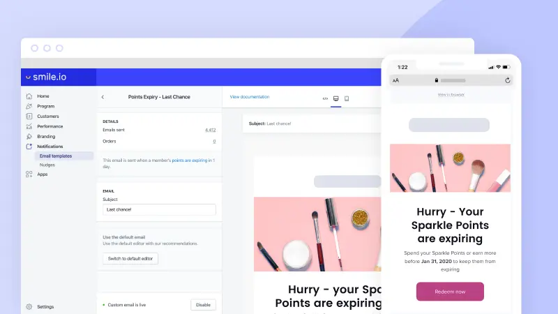 Smile.io BigCommerce app