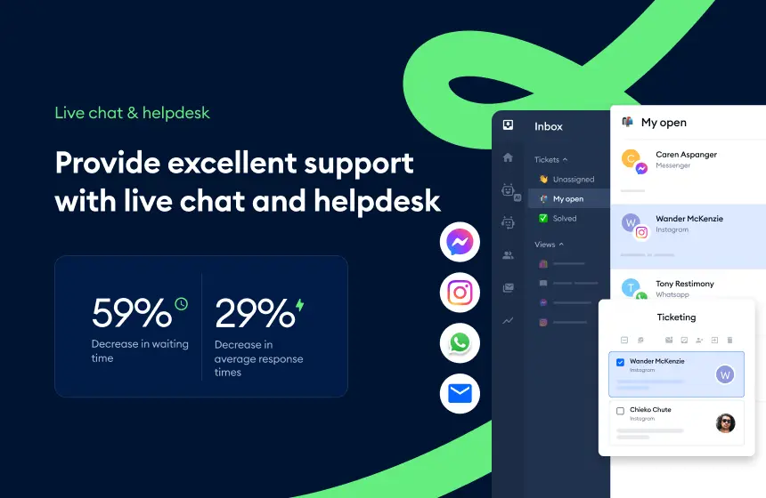 Tidio BigCommerce app