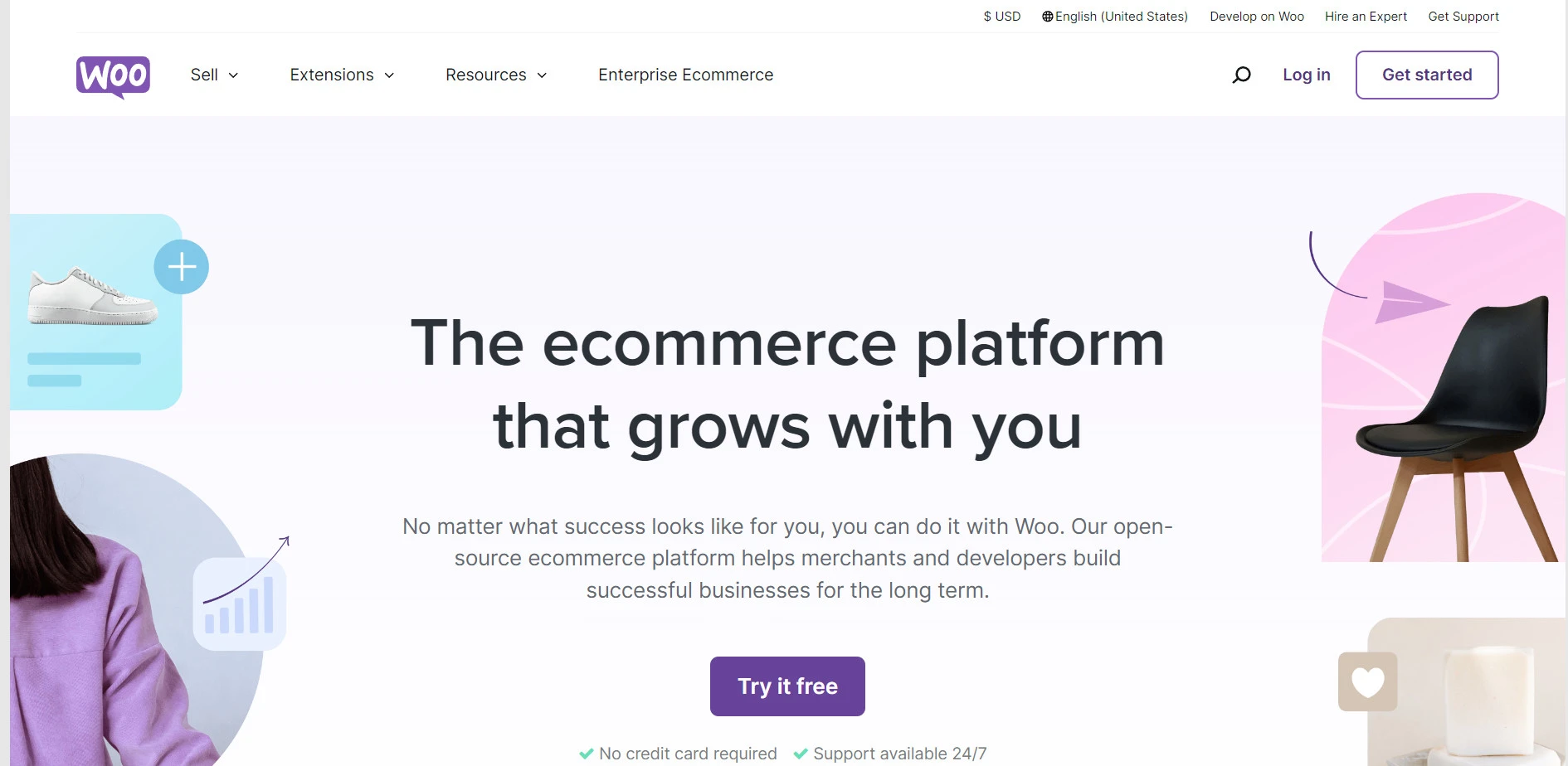 woocommerce homepage
