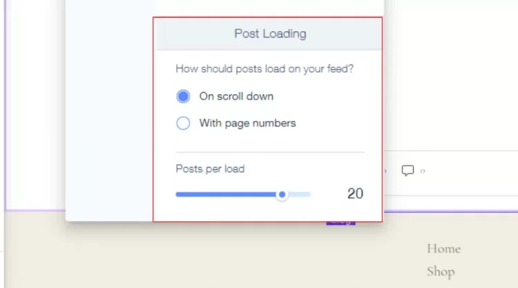 Customize Post Loading for blog posts