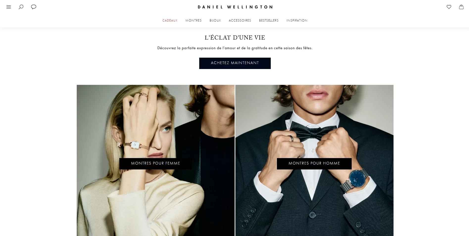 Daniel Wellington French store