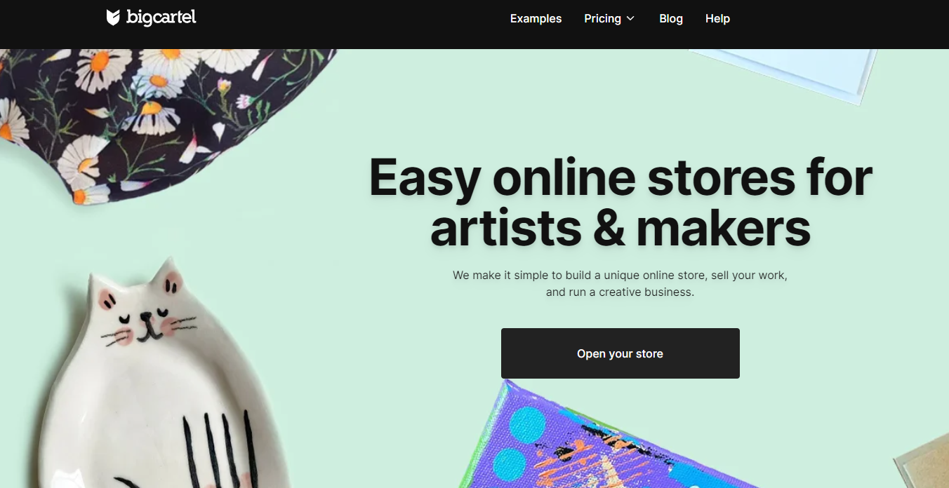 BigCartel is the Shopify alternative tailored for musicians, creatives and influencers. 