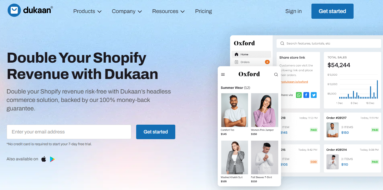 Dukaan is widely known as the ideal alternative for Shopify for Indian companies