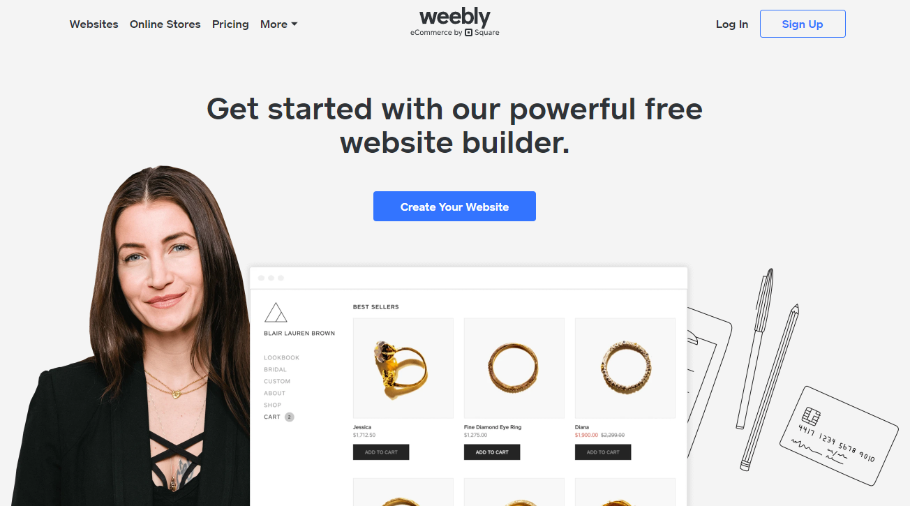 Weebly eCommerce 
