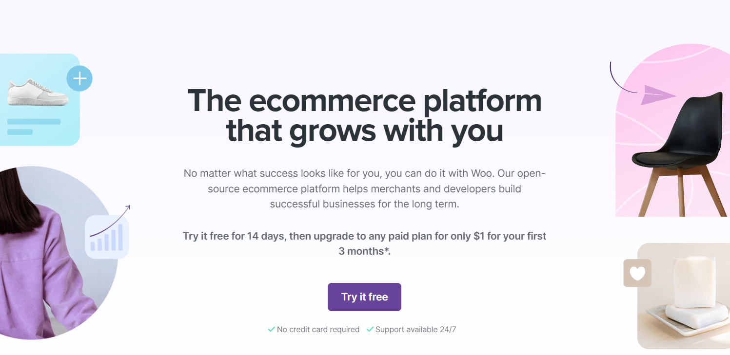 WooCommerce - best Shopify alternative for open source platform