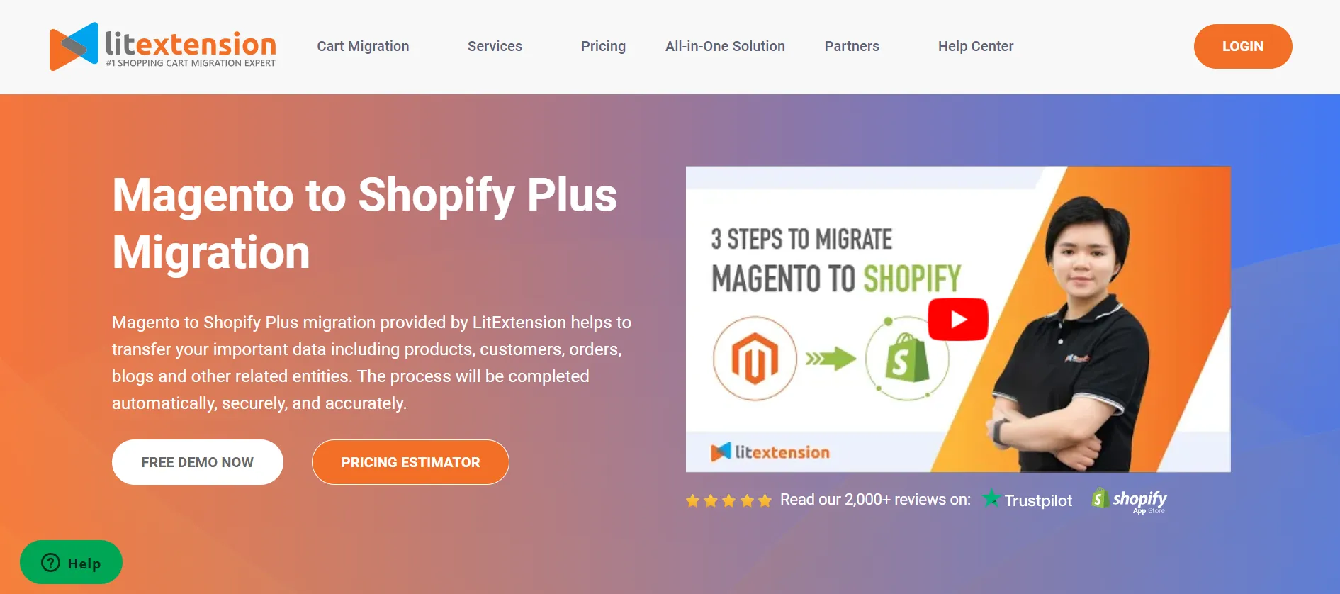 LitExtension’s Magento to Shopify Plus migration