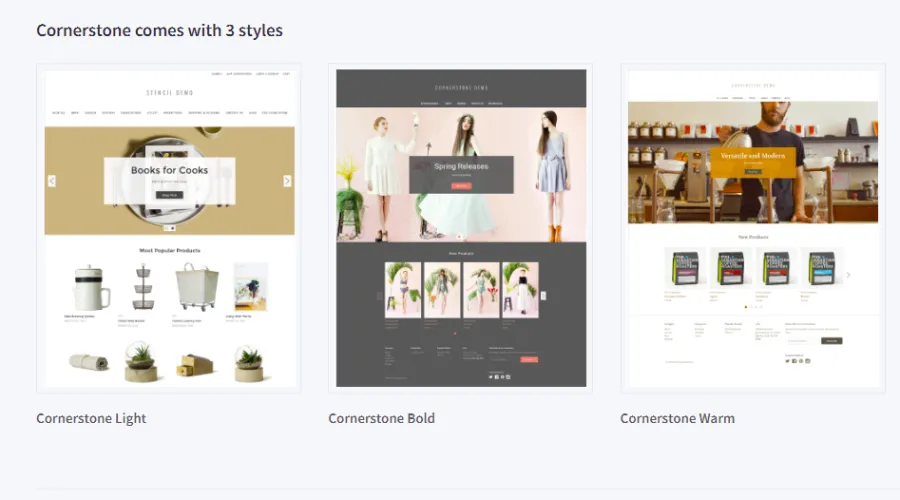 Storefront themes on BigCommerce to enhance eCommerce features