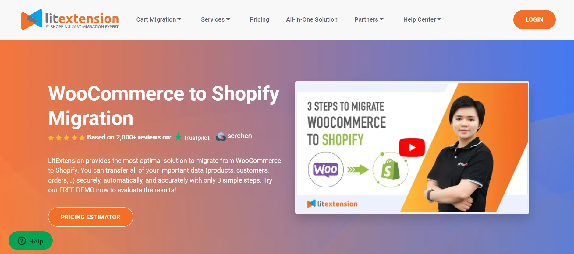 LitExtension WooCommerce to Shopify migration