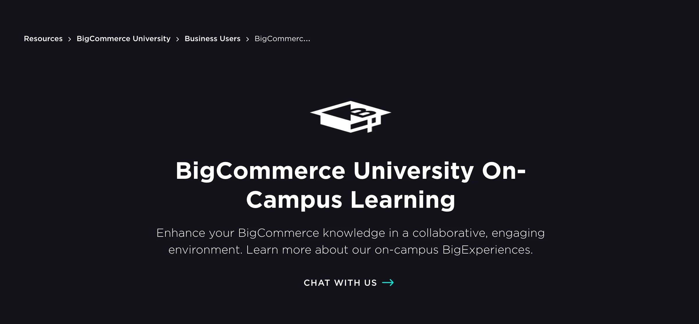 BigCommerce University
