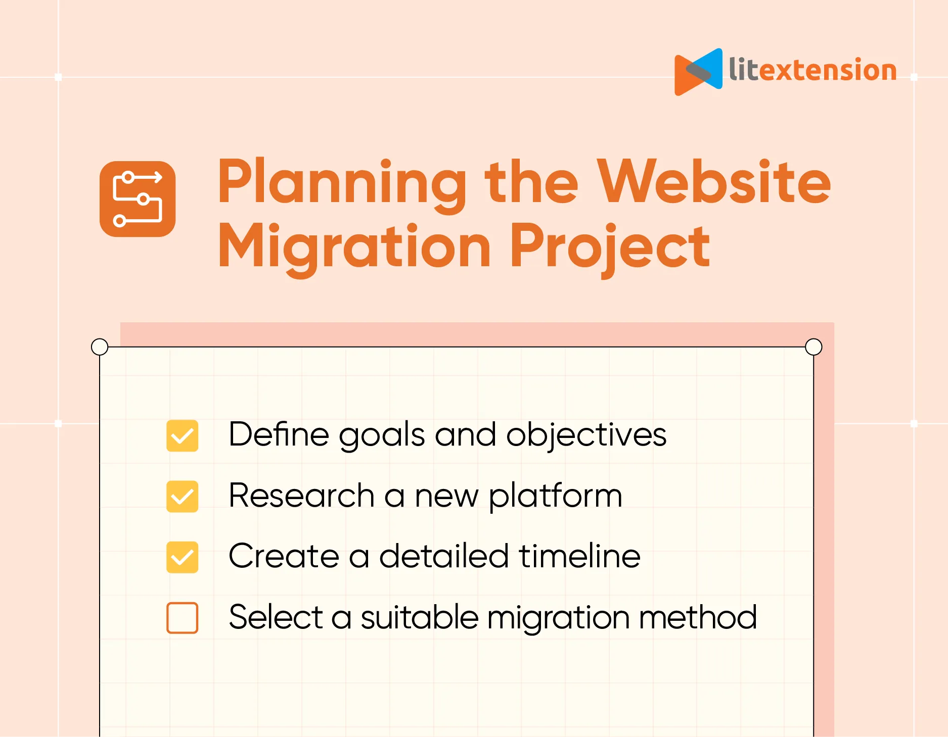 Stage 1: Planning the website migration project