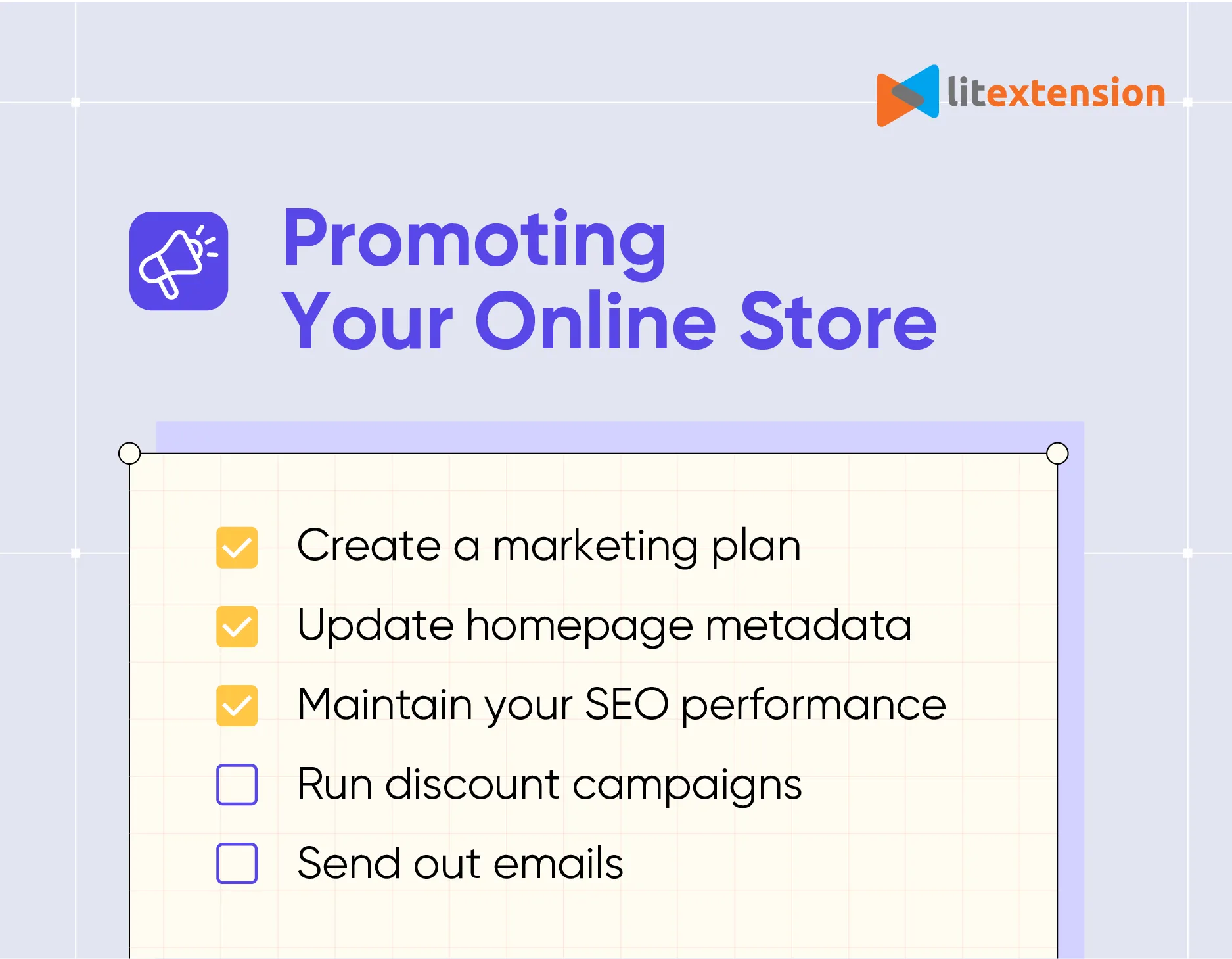 Stage 4: Promoting your online store