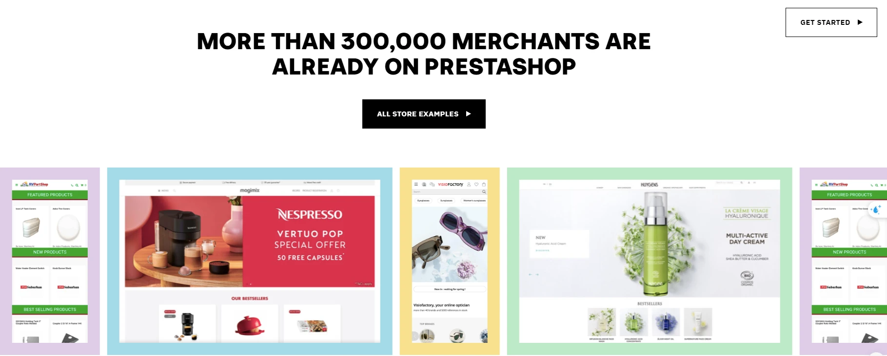 PrestaShop website