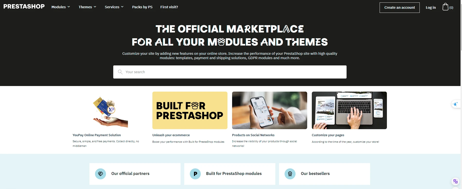 PrestaShop Addons Marketplace