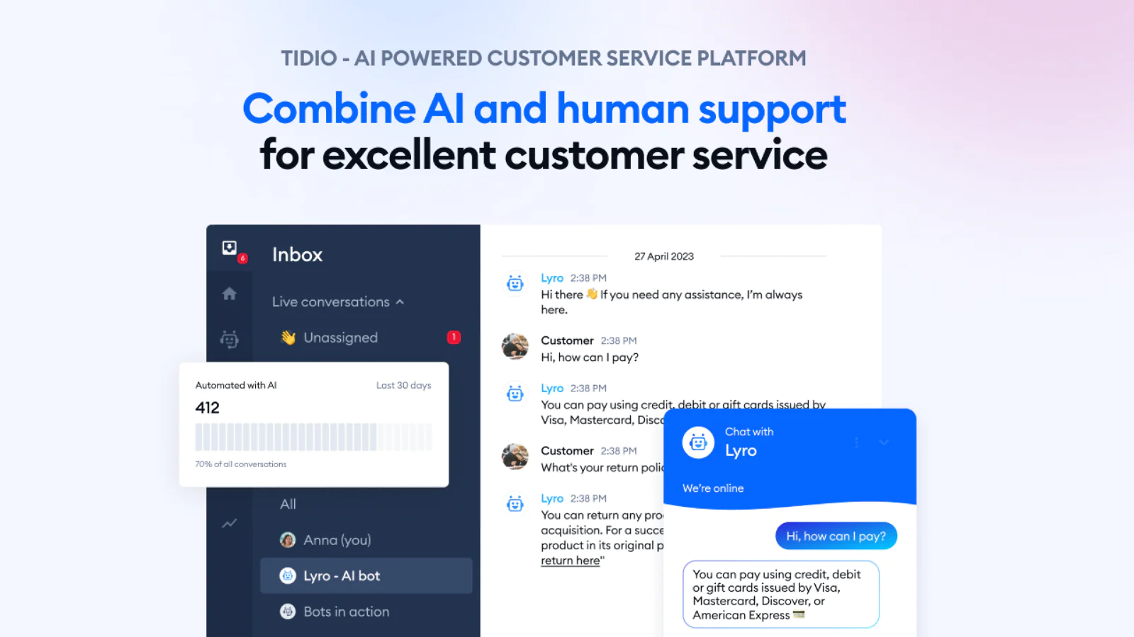 tidio live chat best shopify live chat apps