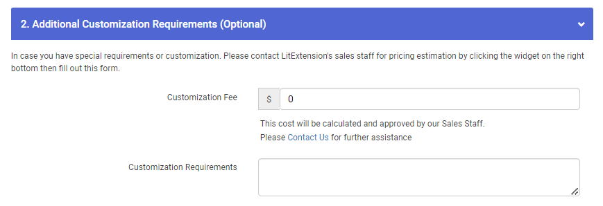 litextension addtional services