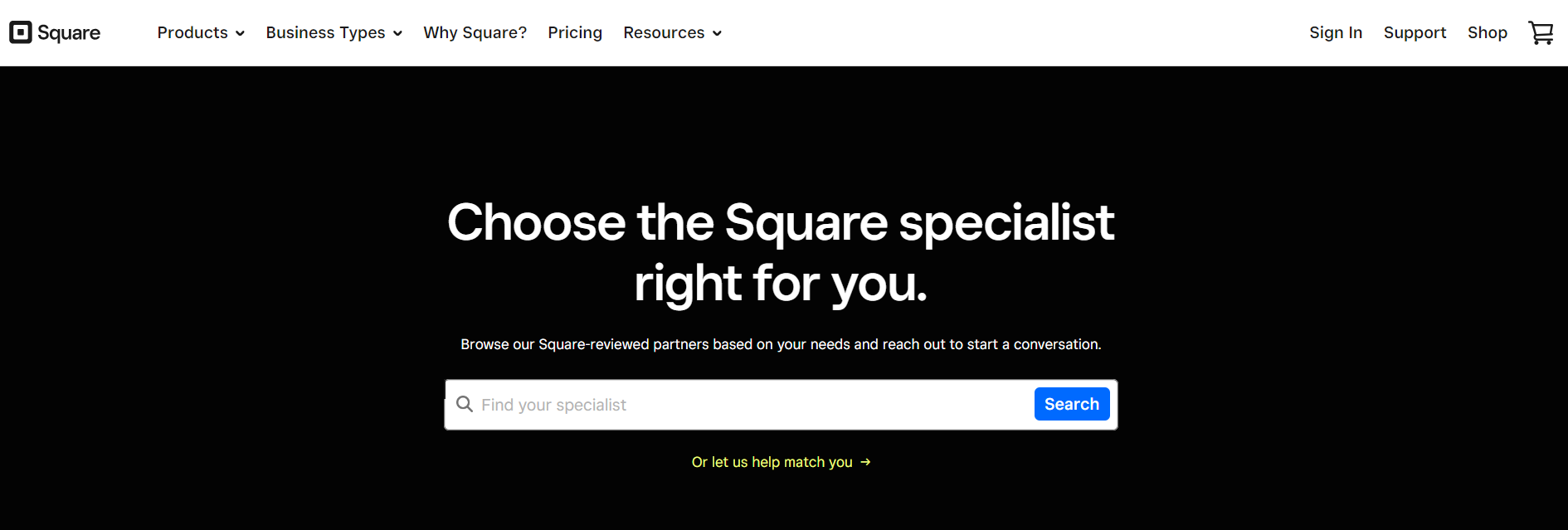 square specialists can help with your square migration