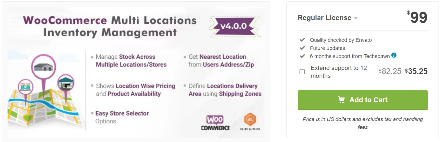 WooCommerce Multi Location inventory management