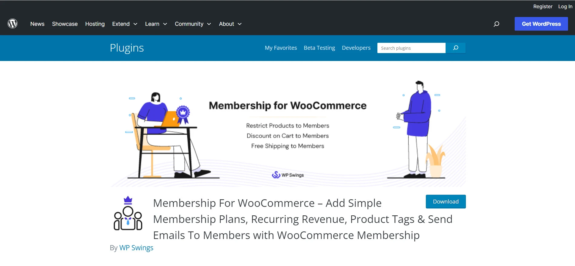 Membership for WooCommerce plugin