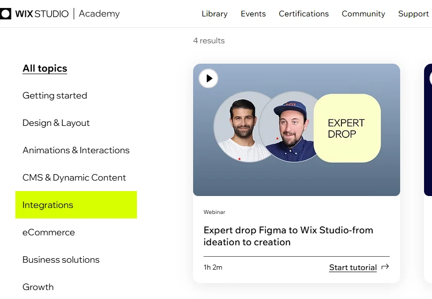 wix-studio-academy-integrations