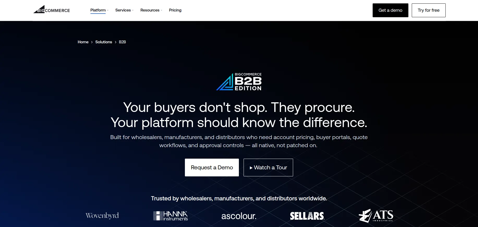 BigCommerce B2B Edition