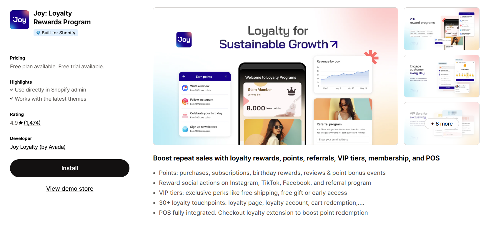 joy loyalty app