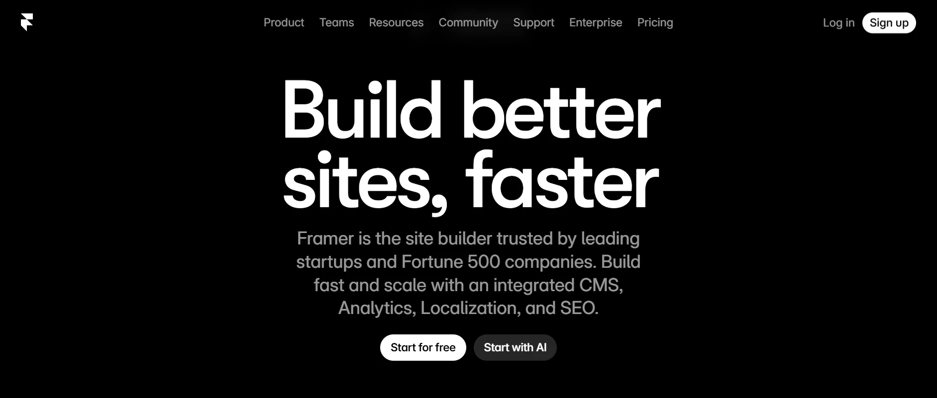 In the Webflow vs Framer comparison, Framer prioritizes speed and interaction