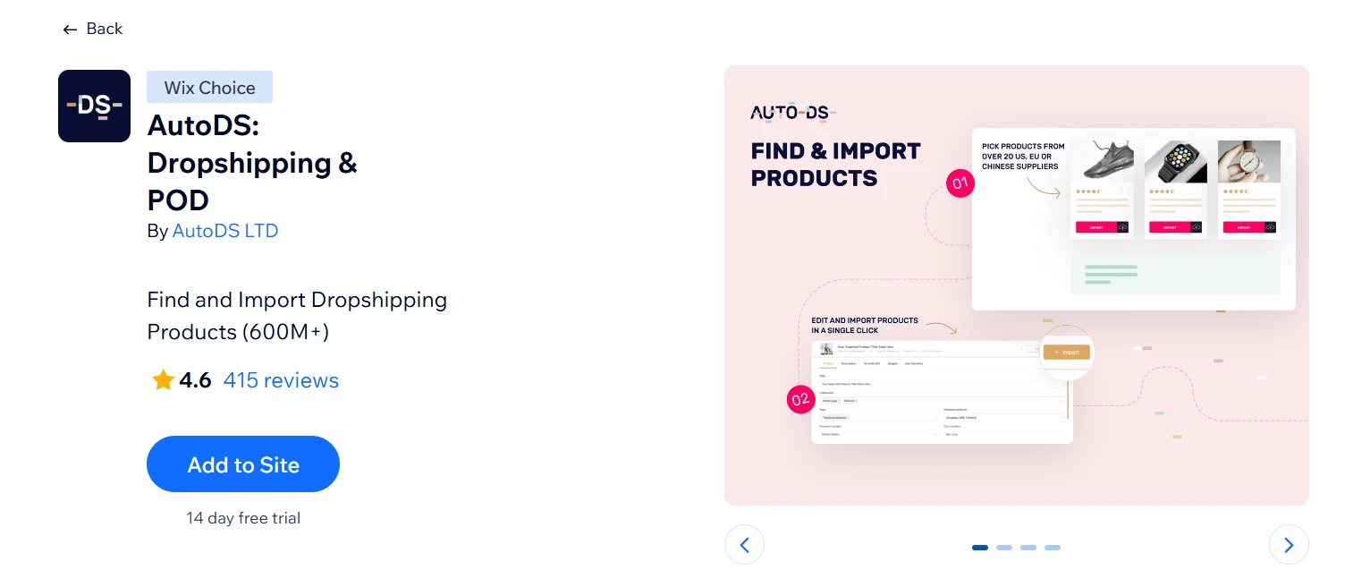 AutoDS: Dropshipping & POD