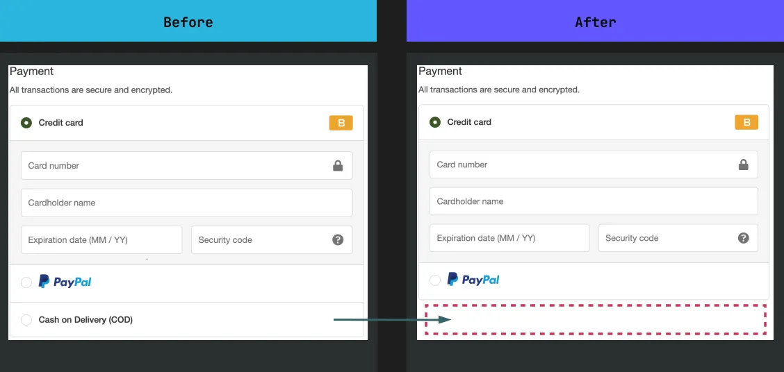 Payment customization with Shopify Functions API