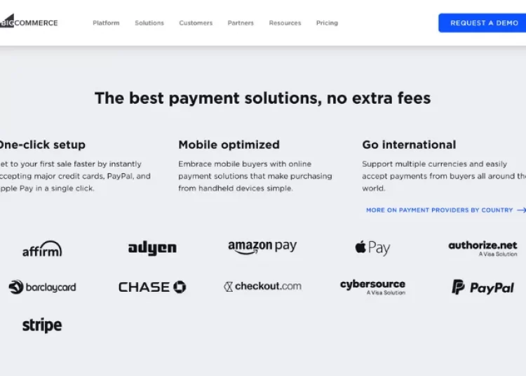 ​​BigCommerce payment gateways