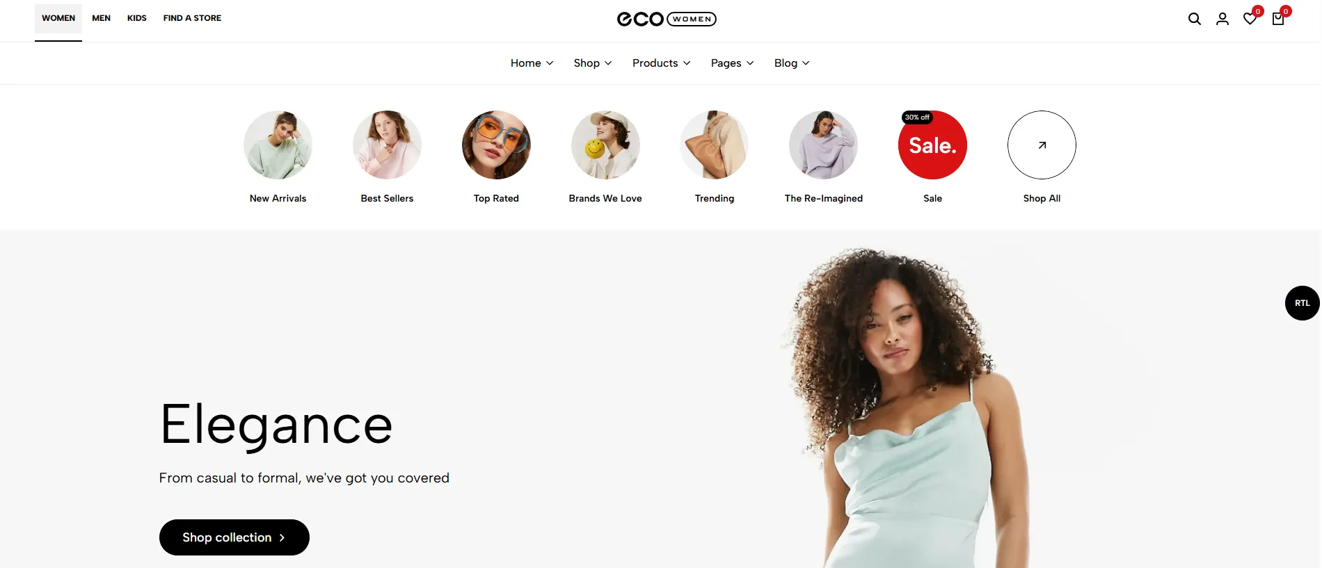 Ecosmus theme