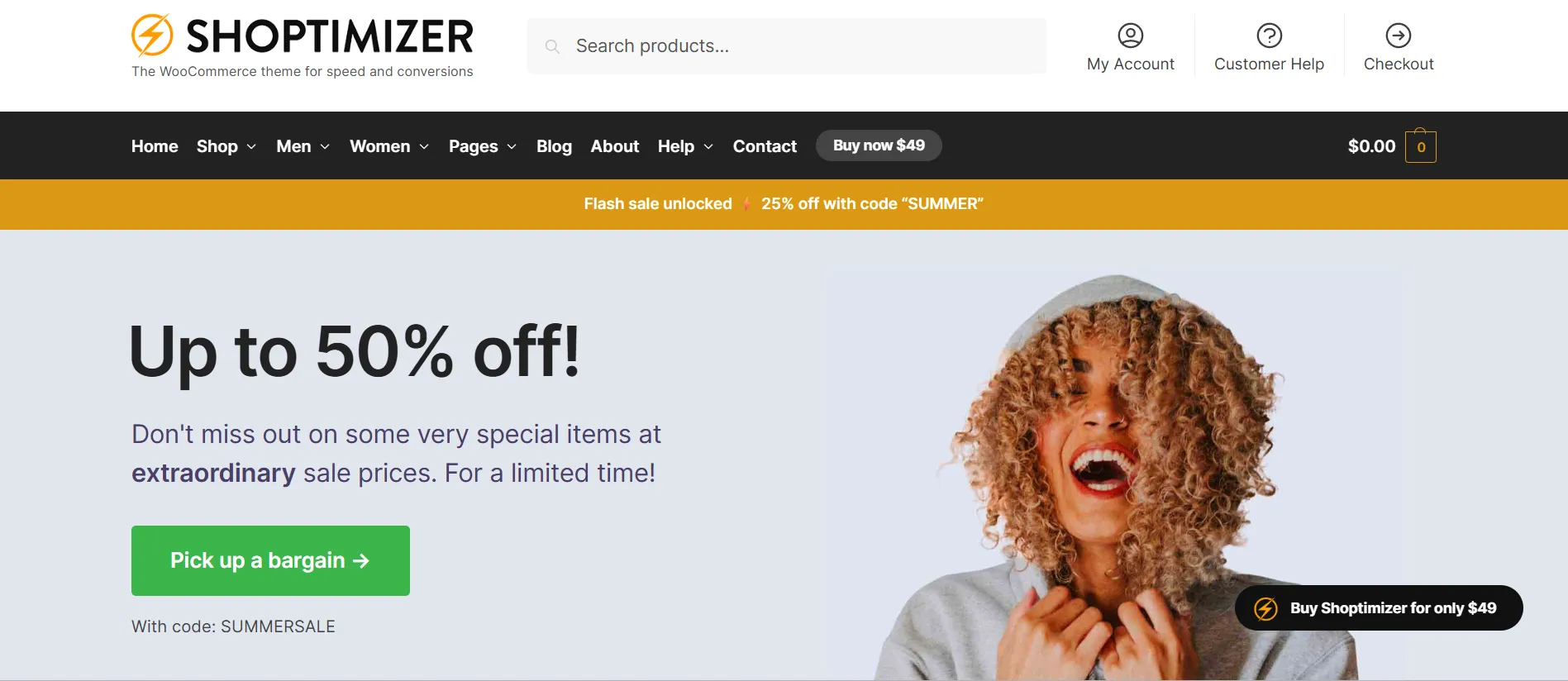 Shoptimizer theme