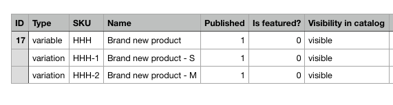 Step 5a: Assign SKU and name