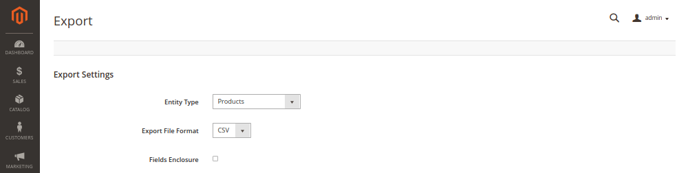 magento-product-export-step-1