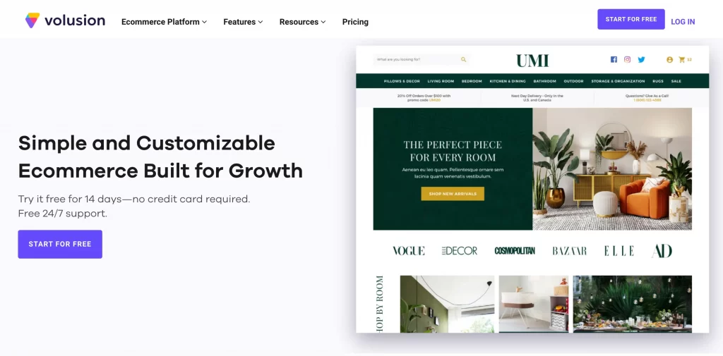 volusion bigcommerce alternative