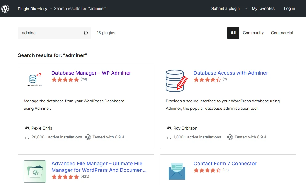 database-manager-adminer