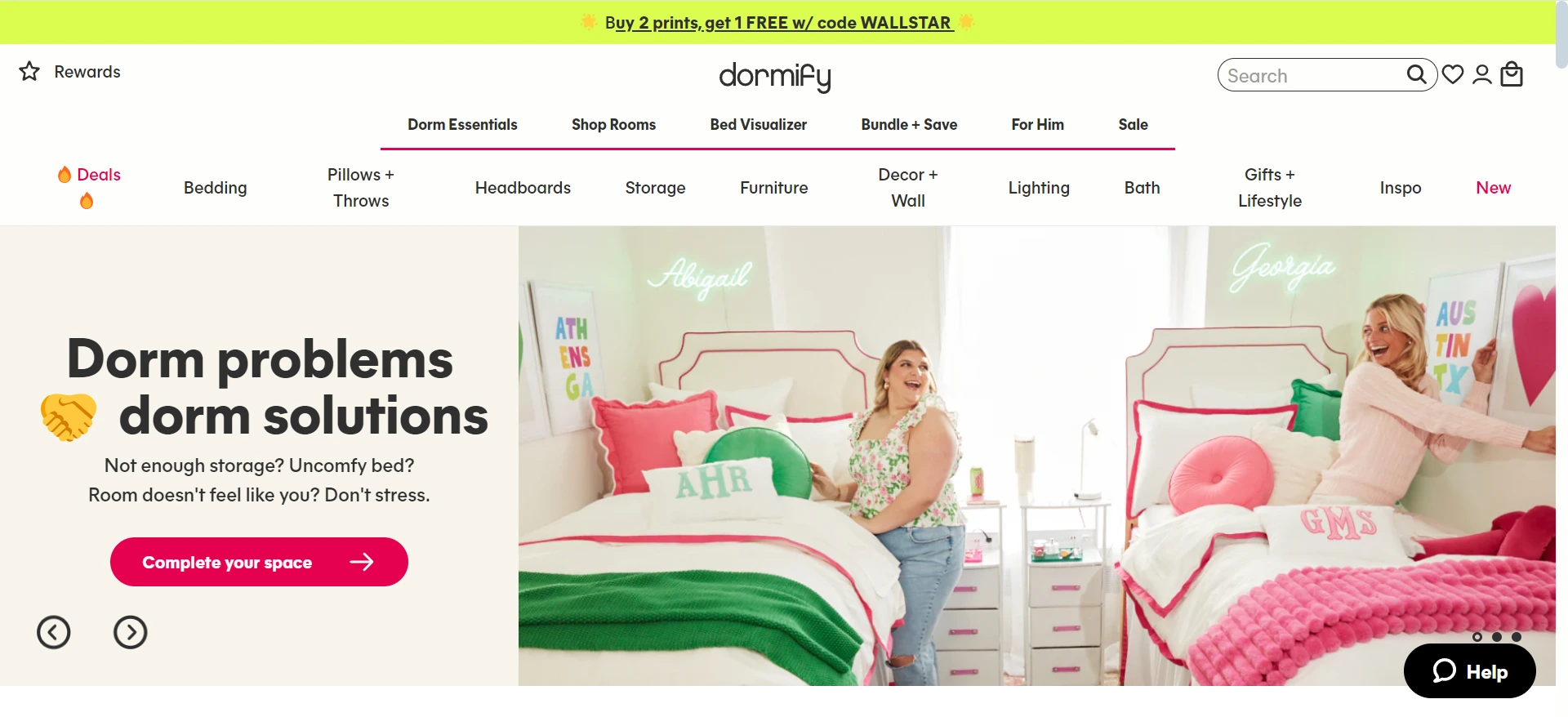 Dormify shopify store example