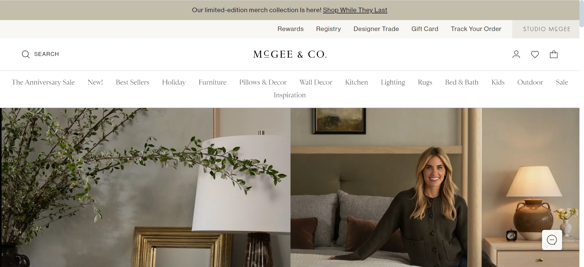 McGee & Co. shopify home decor store