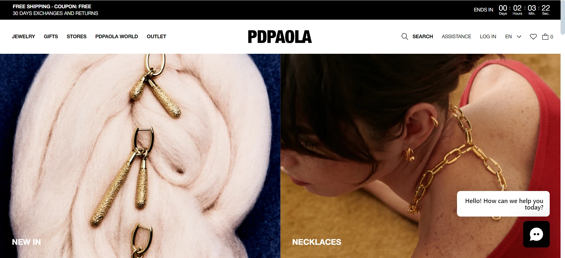 PDPAOLA store on Shopify