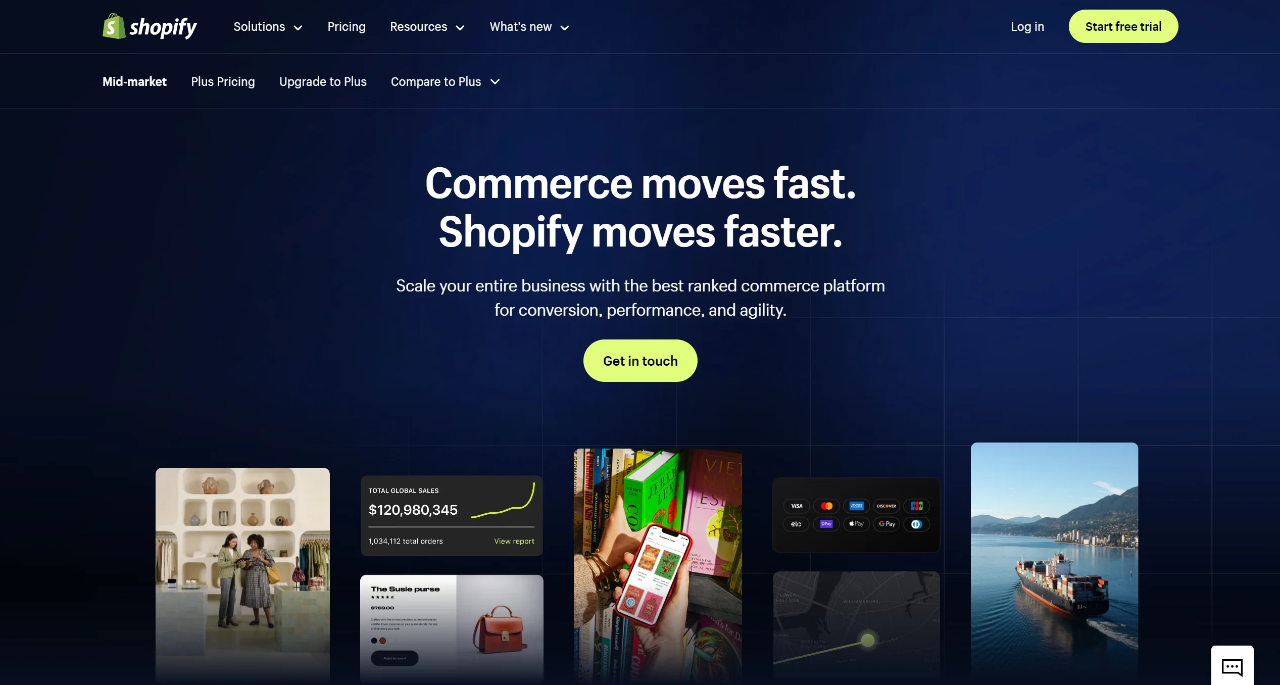 Shopify Plus website