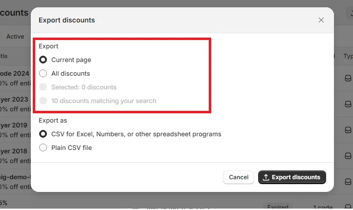 choose-discount-export