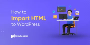 Import HTML to WordPress