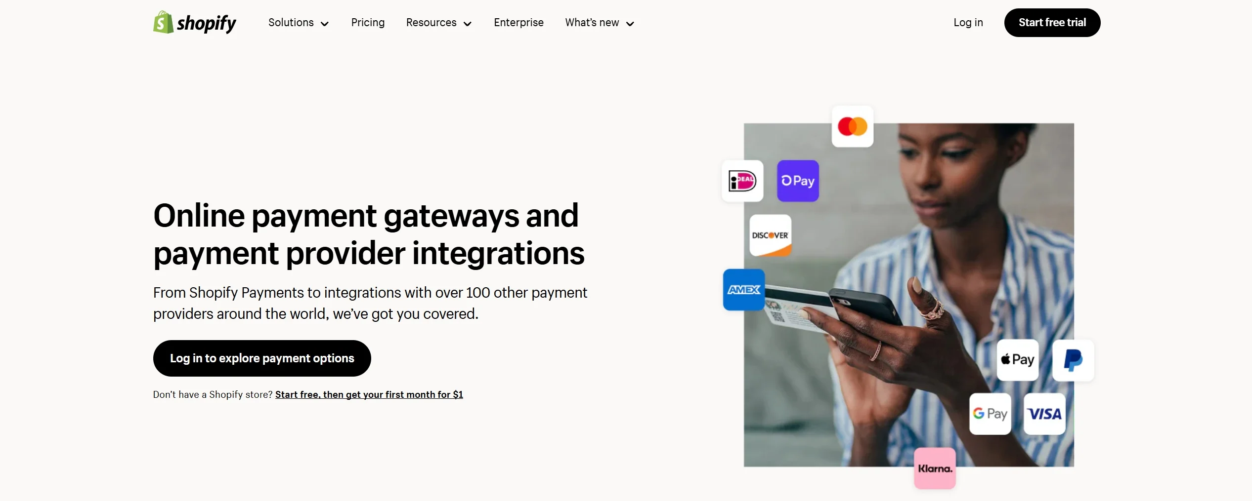 Shopify payment gateways